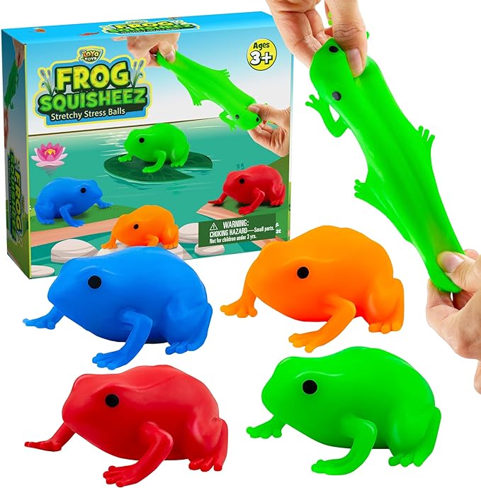 Squishy Bead Frog,stress toys,fidget toys,childrens fidget toys